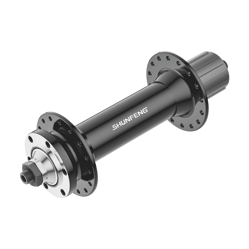 Cubo para bicicleta de grasa de liberación rápida con freno de disco de 6 pernos A263R